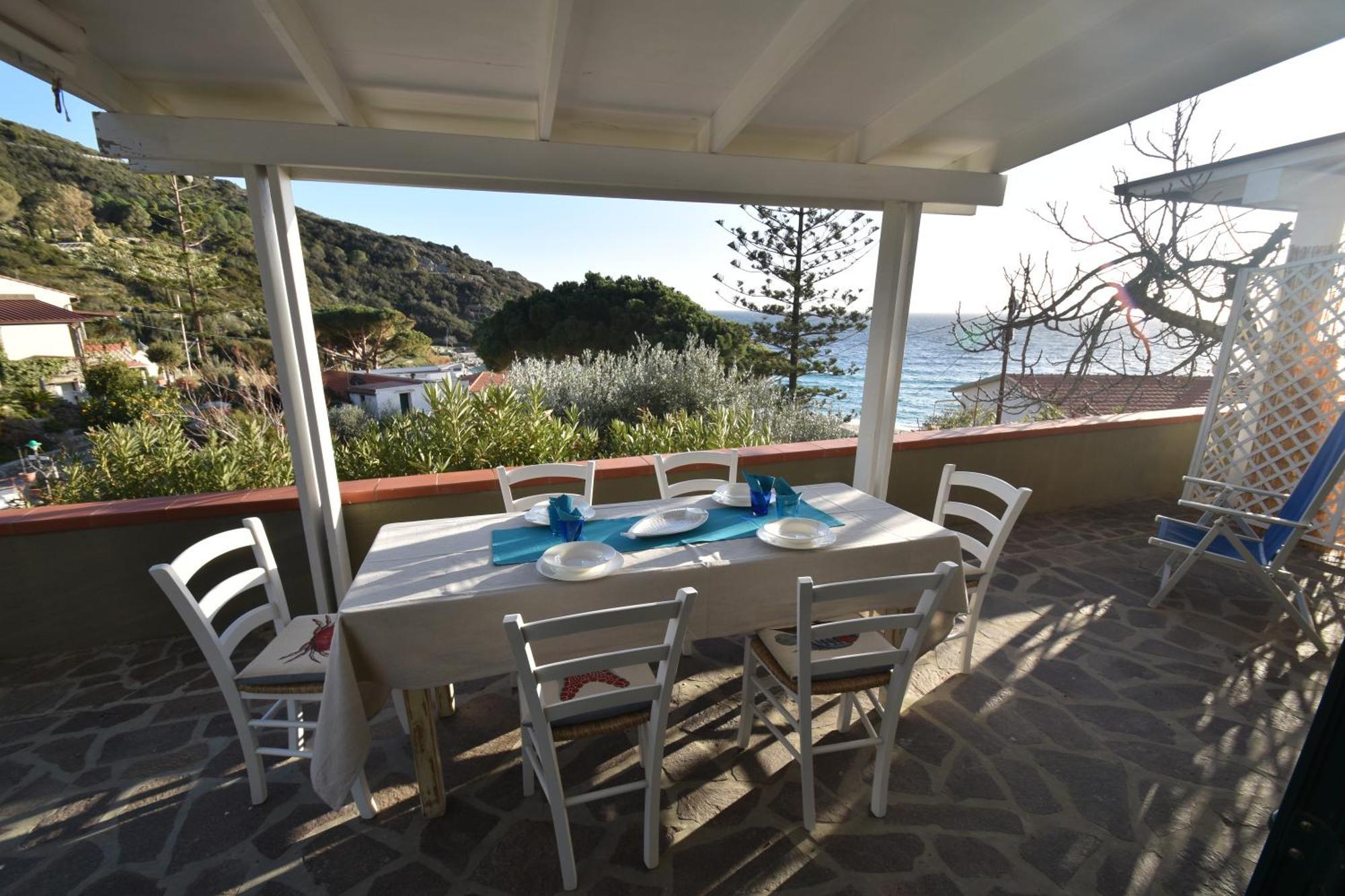 Appartamenti Cavoli - Vista Mare Con Terrazze, Clima E Posti Auto Spiaggia di Cavoli Esterno foto